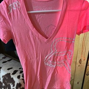 Fox Bright Pink Graphic Tee